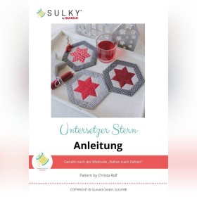 Crazy Meerschweinchen Lady Untersetzer – 9x9 Cm, Glänzende Oberfläche, Exklusives Design Mit Sternen-Motiv